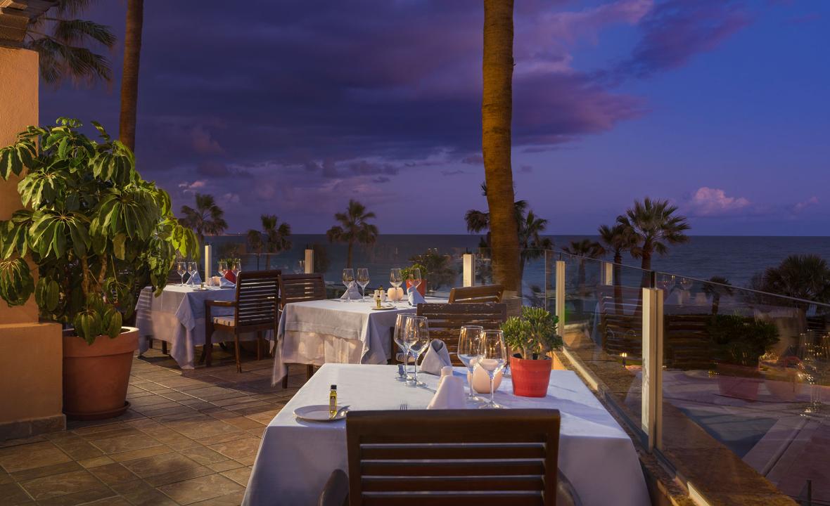 Terraza Restaurante París-Roma, Elba Estepona